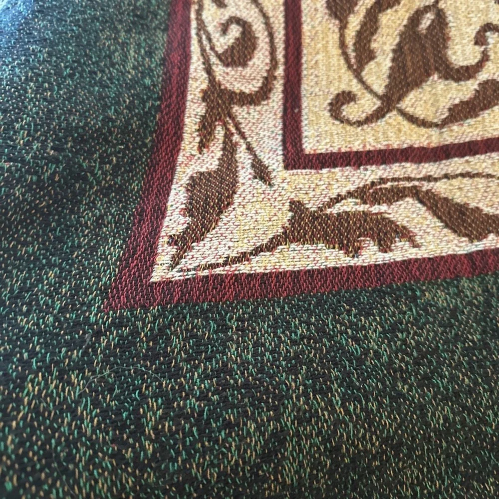 Vintage tapestry blanket 